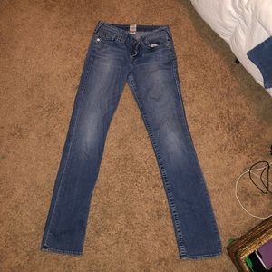 True Religion blue jeans